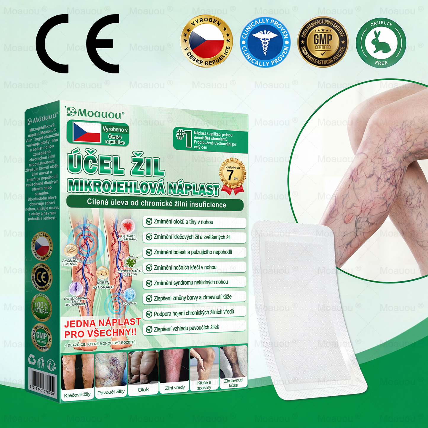 🇨🇿👨‍⚕️✅✅Moauou® 𝐕𝐞𝐢𝐧 𝐓𝐚𝐫𝐠𝐞𝐭 𝐌𝐢𝐜𝐫𝐨𝐧𝐞𝐞𝐝𝐥𝐞 𝐏𝐚𝐭𝐜𝐡⚡Okamžitá úleva, dlouhodobé výsledky - Velký výprodej